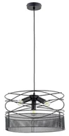 Lampy sufitowe - Diuk Net lampa wisząca 1xE27 czarna 63227 - miniaturka - grafika 1