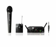 Akcesoria do nagłośnienia - AKG WMS40 mini dual Mix Set US45 A/C zestaw bezprzewodowy podwójny, mikrofon doręczny i zestaw instrumentalny - miniaturka - grafika 1