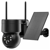 Kamery do monitoringu - WOOX R3569 Inteligentna zewnętrzna smart kamera obrotowa PTZ IP65 z panelem solarnym - miniaturka - grafika 1