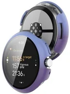 Akcesoria do smartwatchy - Bizon Etui ze szkłem do zegarka Case+Glass Watch do Google Pixel Watch 3 45mm, niebieskofioletowe - miniaturka - grafika 1