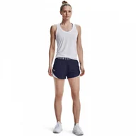 Spodenki damskie - Damskie spodenki treningowe UNDER ARMOUR Play Up Short 3.0 - granatowe - miniaturka - grafika 1