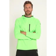 Bluzy sportowe męskie - Męska Bluza z kapturem Odzież fitness kieszenie - miniaturka - grafika 1