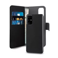 Etui i futerały do telefonów - PURO PURO Wallet Detachable etui 2w1 na Huawei P40 (czarne) HWP40BOOKC3BLK - miniaturka - grafika 1