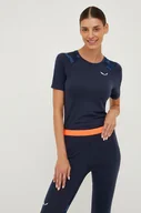 Koszulki sportowe damskie - Salewa t-shirt funkcyjny Cristallo - miniaturka - grafika 1