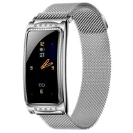 Smartwatch - Garett Women Lucy Srebrny - miniaturka - grafika 1