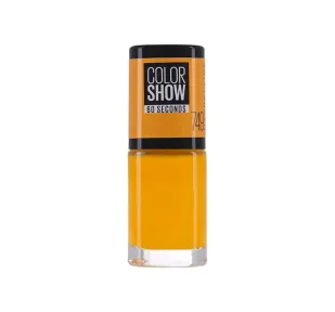 MAYBELLINE COLOR SHOW 60 SECONDS TRADYCYJNY LAKIER DO PAZNOKCI 749 ELECTRIC YELLOW 6,7ML - Lakiery do paznokci - miniaturka - grafika 1