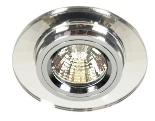 Candellux SS-10 2230507 CH/WH MR16 Chrom OPR. STROP. STAŁA OKRĄGŁA SZKŁO BEZBARWNE - Lampy sufitowe - miniaturka - grafika 2