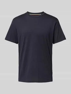 T-shirt z nadrukiem z logo - Koszulki męskie - miniaturka - grafika 1