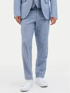 Jack&Jones Chinosy Riviera 12228724 Błękitny Slim Fit - Spodnie męskie - miniaturka - grafika 1