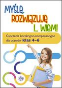 Materiały pomocnicze dla uczniów - Harmonia Myślę rozwiązuję i wiem Ćwiczenia korekcyjno-kompensacyjne dla uczniów klas 4-6 - Magdalena Hinz - miniaturka - grafika 1