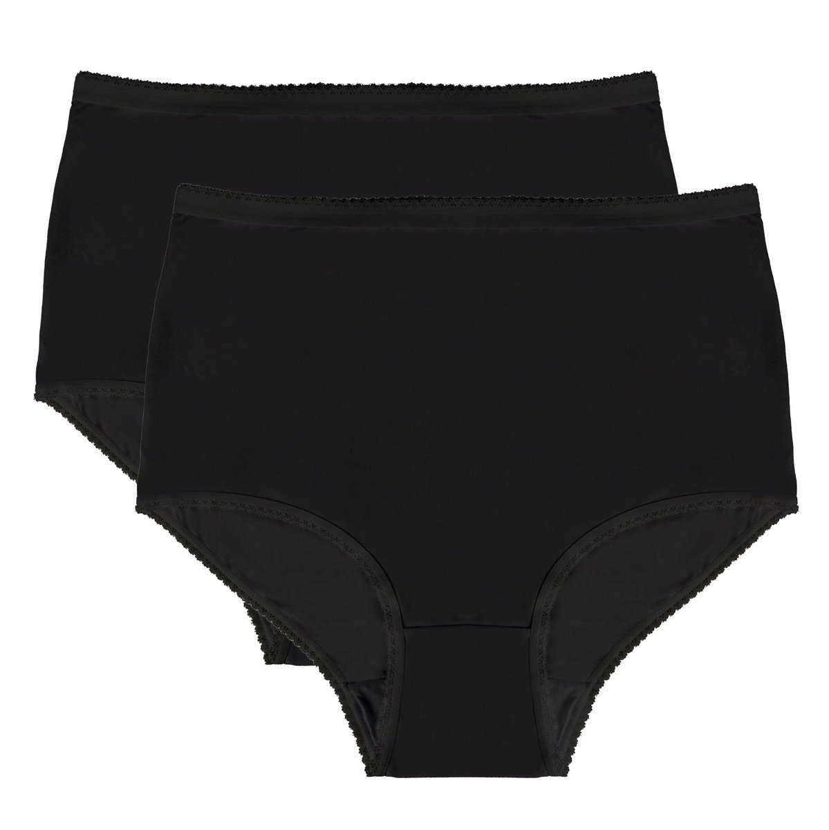 Bielizna damska wysoki stan, kolor czarny 2 pack, rozmiar 3XL