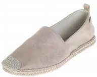Espadryle damskie - Espadryle DAMSKIE BIG STAR BEŻOWE DD274754 R36 - miniaturka - grafika 1