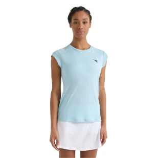 Koszulka damska DIADORA L. SS T-SHIRT TENNIS - Koszulki i topy damskie - miniaturka - grafika 1