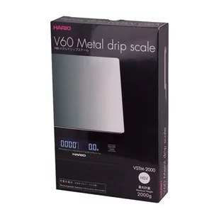 Hario Drip Scale Metal (VSTM-2000HSV) - Wagi kuchenne - miniaturka - grafika 2