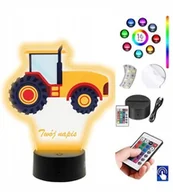 Lampy pozostałe - Lampka na biurko UV Traktor Ciągnik LED PLEXIDO - miniaturka - grafika 1