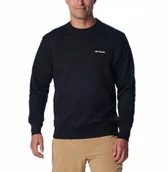 Bluzy męskie - Columbia Marble Canyon French Terry Crew 2072801010 Czarne L - miniaturka - grafika 1