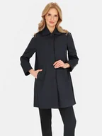 Płaszcze damskie - JEDNORZĘDOWY PŁASZCZ DAMSKI PRZEJŚCIOWY Z KOŁNIERZYKIEM - miniaturka - grafika 1