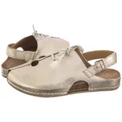 Sandały damskie - Sandały Beż Przecierka na Złoto 06418-04/00-6 (MA1190-c) Maciejka - miniaturka - grafika 1