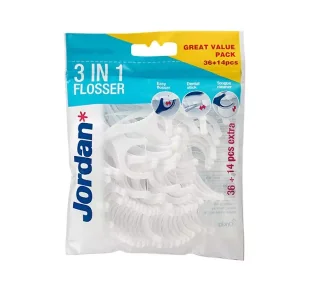 JORDAN FLOSSER 3 W 1 36 SZT. - Nici dentystyczne - miniaturka - grafika 2