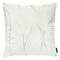 Poszewki na poduszki - Poszewka białawelwet wzór lotos  BLINK 45X45 EUROFIRANY - miniaturka - grafika 1