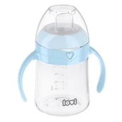 Kubki dla dzieci - LOVI Pierwszy kubek z ustnikiem niebieski 35/358, 150ml - miniaturka - grafika 1