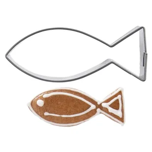 Wykrawacz do ciastek stalowy ryba 5 cm - Formy do ciast - miniaturka - grafika 1