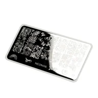 Ozdoby do paznokci - Blaszka do stempli Stamping plate 07 - miniaturka - grafika 1