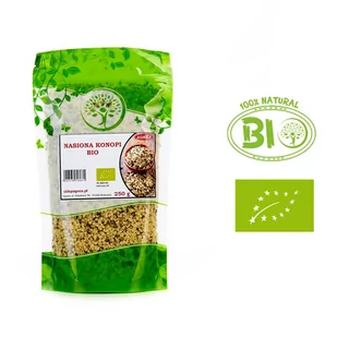 Agnex krzysztof wierzbicki BIO Nasiona konopi łuskane 250g KONOPIA(1) - Zdrowa żywność - miniaturka - grafika 1