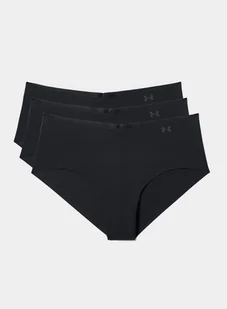 Figi Under Armour Pure Stretch Hipster (zestaw 3 par) - black - Bielizna sportowa damska - miniaturka - grafika 1