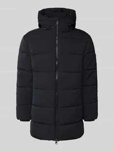 Płaszcz pikowany z kapturem - Kurtki męskie - miniaturka - grafika 1