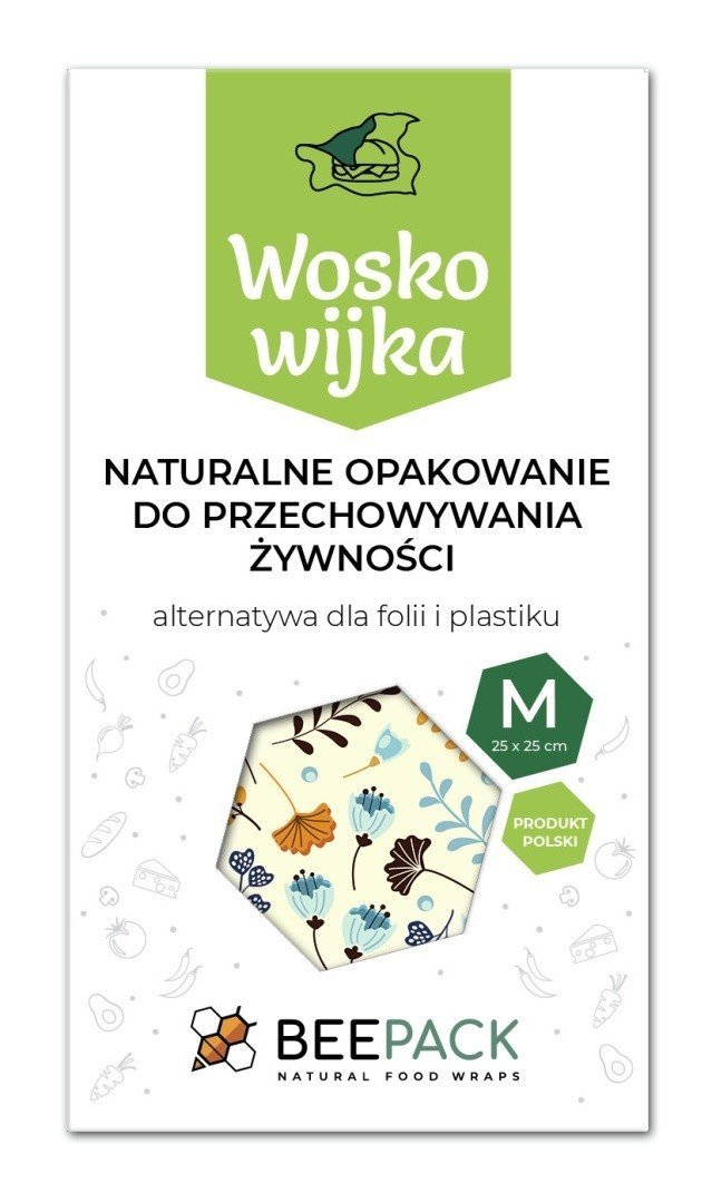 Woskowijka do przechowywania ĹĽywnoĹ›ci, GAĹÄ„ZKI, BeePack