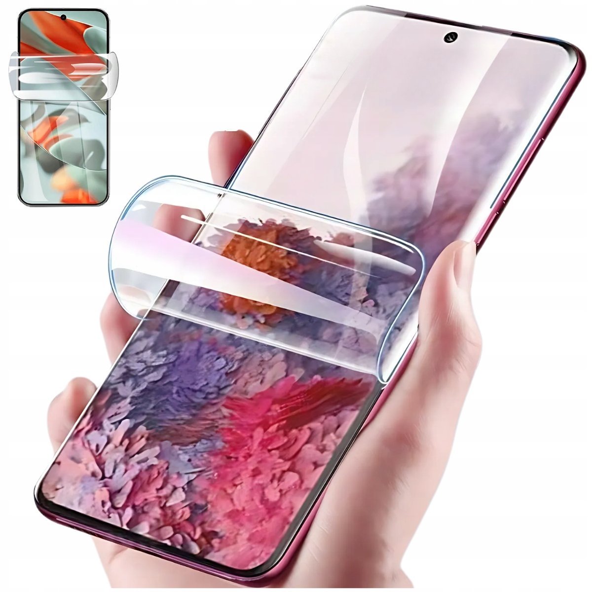 Folia Hydrożelowa Ochronna Samsung Galaxy A36 5g Mocny Kauczuk Osłona E
