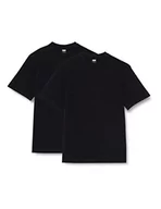 Koszulki męskie - Urban Classics T-shirt męski, czarny + czarny, S - miniaturka - grafika 1
