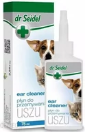 Pielęgnacja uszu i oczu zwierząt - Dr Seidla Płyn do przemywania uszu dla psów i kotów 75ml - miniaturka - grafika 1