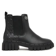 Buty dla dziewczynek - Botki MICHAEL Michael Kors MK02655001 Czarny - miniaturka - grafika 1