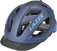 Kaski rowerowe - Lazer Cameleon Kask z moskitierą, matte dark blue M | 55-59cm 2021 Kaski miejskie i trekkingowe FA003714123 - miniaturka - grafika 1