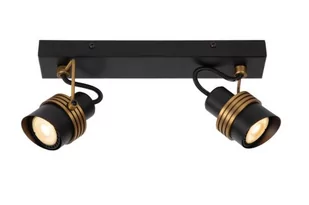 Tundran lampa sufitowa  spot) 2-punktowa czarna/złota 34944/02/30 - Lampy sufitowe - miniaturka - grafika 1