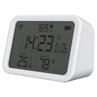 Czujnik Temperatury, Wilgotności i Światła WiFi NEO NAS-CW01W TUYA - Systemy inteligentnych domów - miniaturka - grafika 1