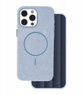 Etui i futerały do telefonów - Nakładka Glitter Thin Magsafe case do iPhone 16 Pro Max niebieski - miniaturka - grafika 1