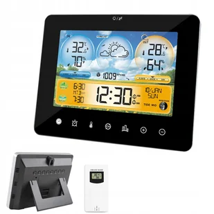 Stacja pogodowa bezprzewodowa higrometr termometr - Stacje pogodowe - miniaturka - grafika 1