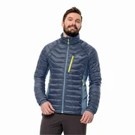 Kurtki męskie - Męska kurtka hybrydowa Jack Wolfskin ROUTEBURN PRO INS JKT M evening sky - M - miniaturka - grafika 1
