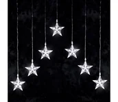 Lampy ogrodowe - Aigostar - LED zewnętrzny łańcuch świąteczny 70xLED/230V 1,2x1m IP44, zimna biała, w kształcie gwiazdek - miniaturka - grafika 1