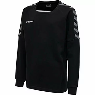Hummel hmlAUTHENTIC KIDS TRAINING SWEAT bluza chłopięca, czarno-biała, 128 - Bluzy dla chłopców - miniaturka - grafika 1