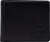 Portfele - Herschel Herschel Hank Leather RFID Wallet 11151-00001 Czarne One size - miniaturka - grafika 1