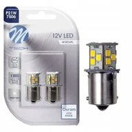 Żarówki samochodowe - Żarówka R5w Ba15s Osram Led M-tech Retrofit Biała - miniaturka - grafika 1