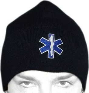 Polska Firma Czapka ratownicza zimowa PARAMEDYK - granatowa - Czapki damskie - miniaturka - grafika 1