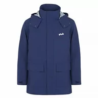 Kurtki męskie - FILA Męska kurtka Tanvald Light Parka Padded, Medieval Blue, XL - miniaturka - grafika 1