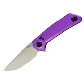 Noże - Nóż składany Reate PL-XF-A-5 Purple Aluminium, Stonewashed Nitro-V - miniaturka - grafika 1