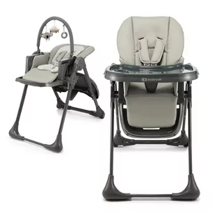Kinderkraft, Tummie, krzesełko do karmienia, Grey - Krzesełka do karmienia - miniaturka - grafika 1