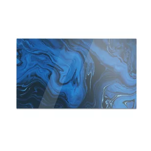 Szklana deska do krojenia HOMEPRINT Fantazyjne niebieskie tło 60x52 cm - Deski do krojenia - miniaturka - grafika 1